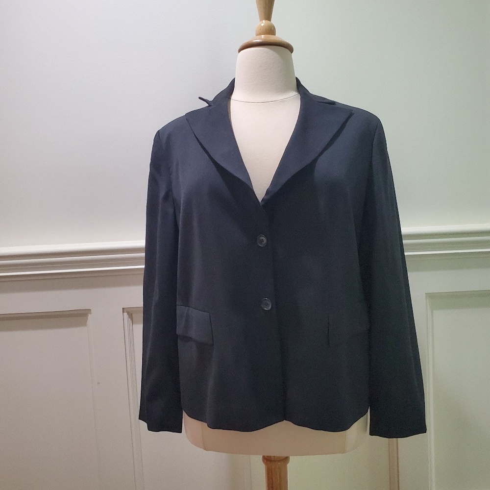 ones New York Women Jacket 16W, Charcoal